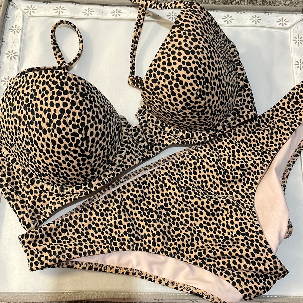 Cheetah Print summer bikini